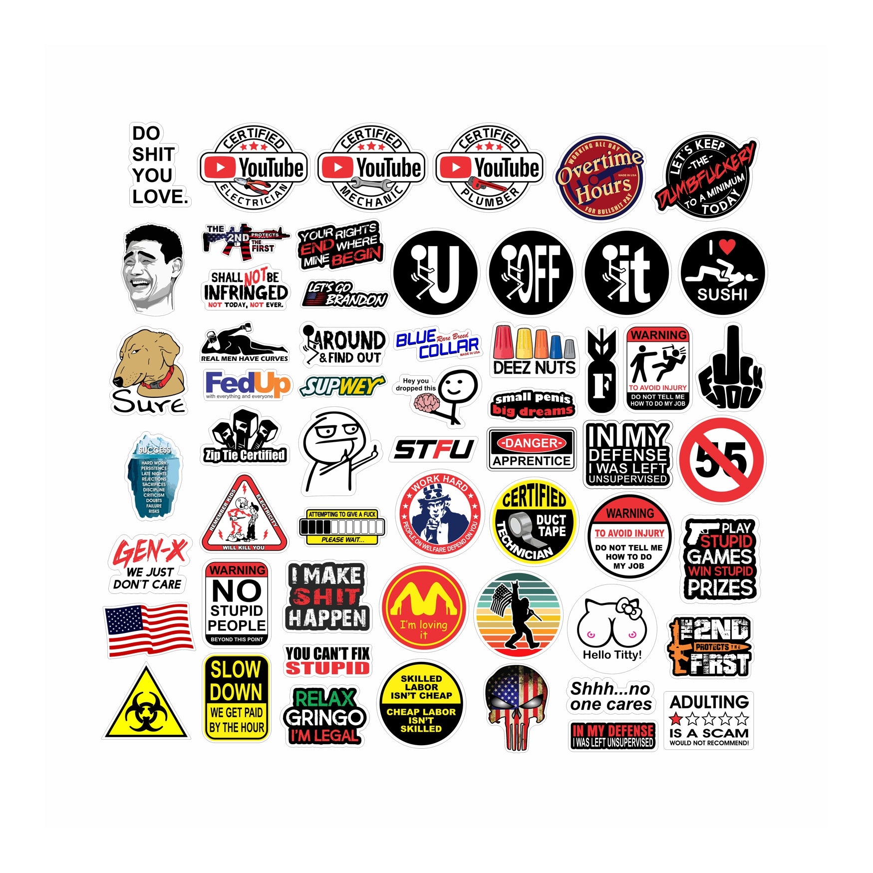 63 Best Seller Hard Hat, Laptop, Laptop, Tool Box Stickers Decals – Sticker  Cave