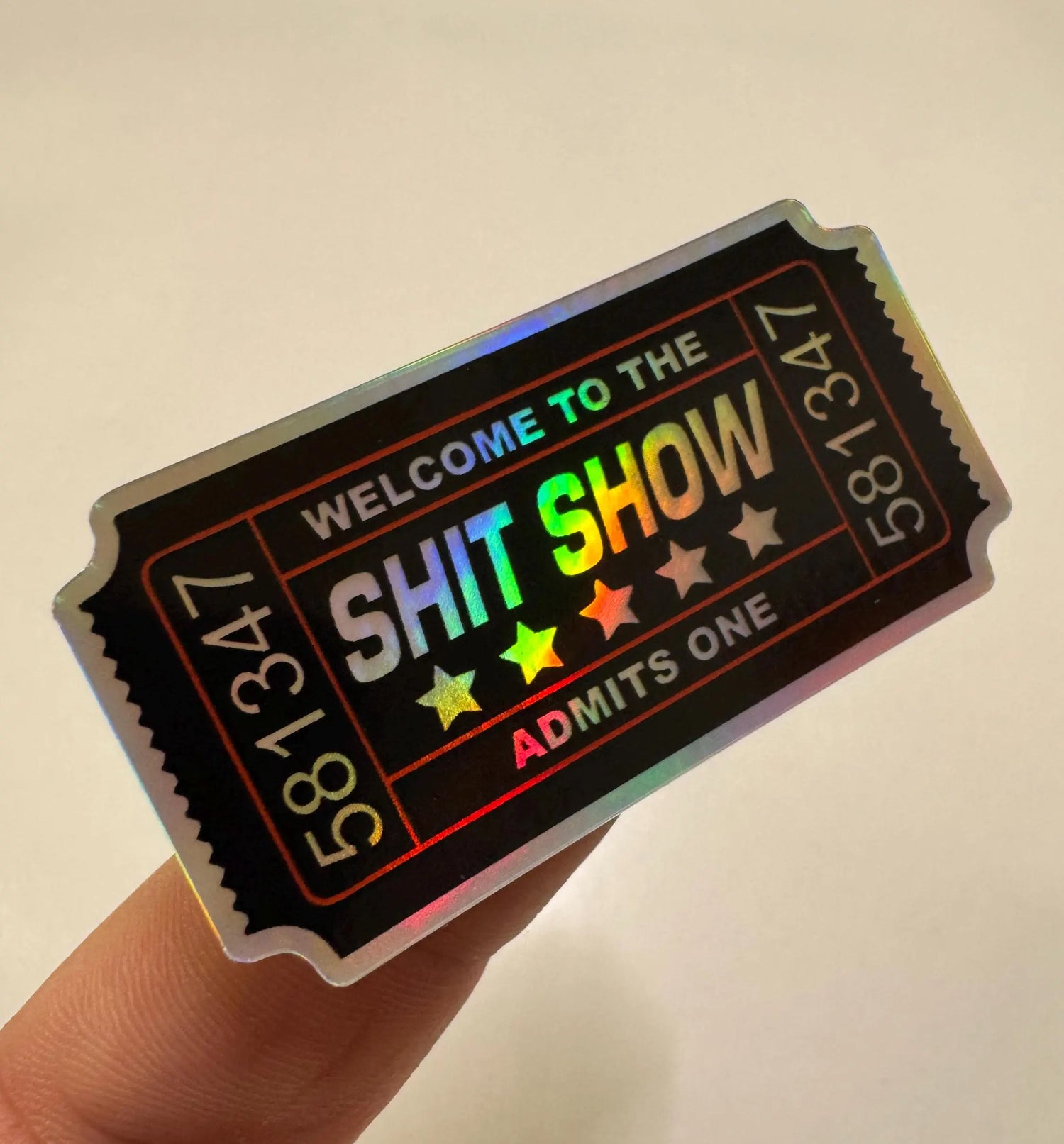 Holographic Stickers