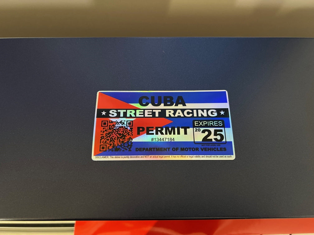Car Street Racing Permit