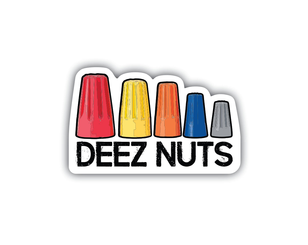 Deez Nuts Sticker Decal