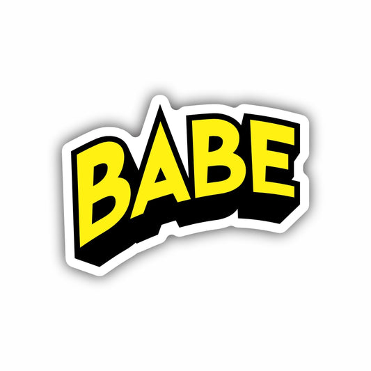 Babe Sticker