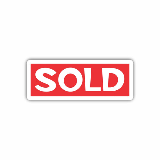 Sold Sticker